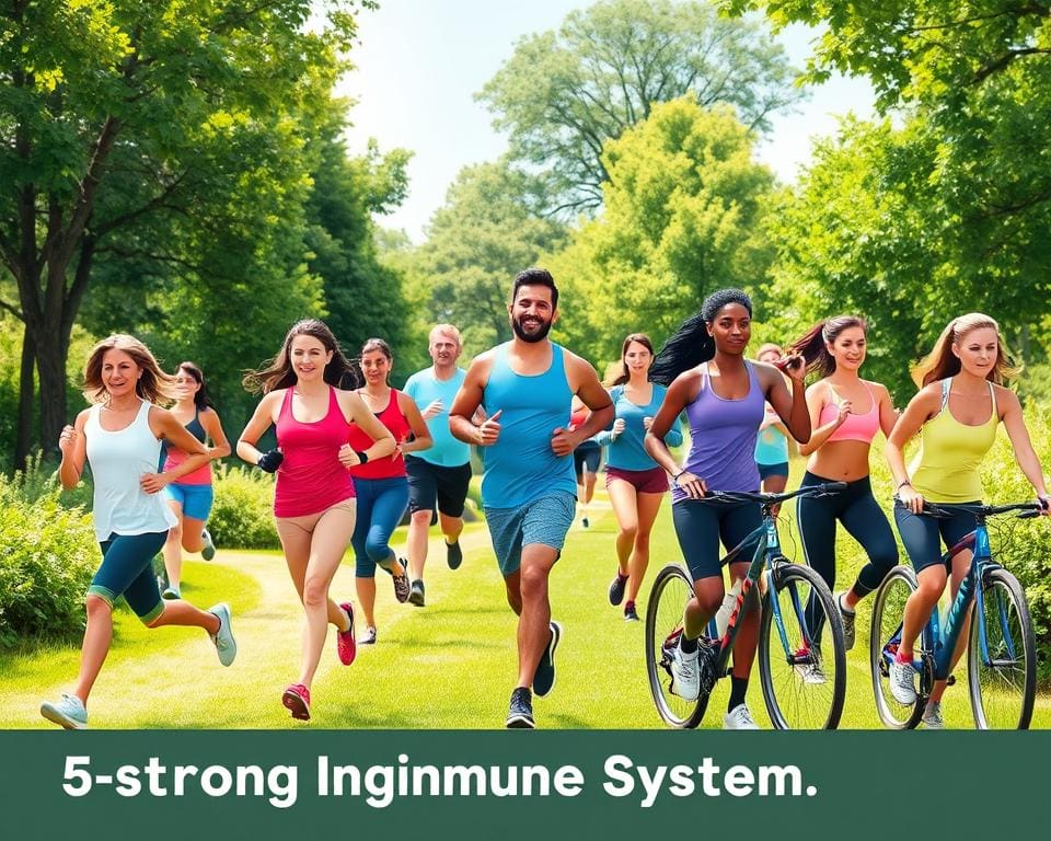 Bewegung Immunsystem stärken