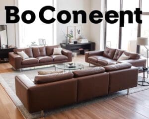 Design-Ledersofas von BoConcept: Luxus und Komfort vereint