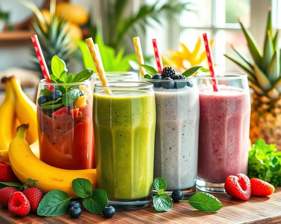 Gesunde Smoothies für einen schnellen Energie-Kick