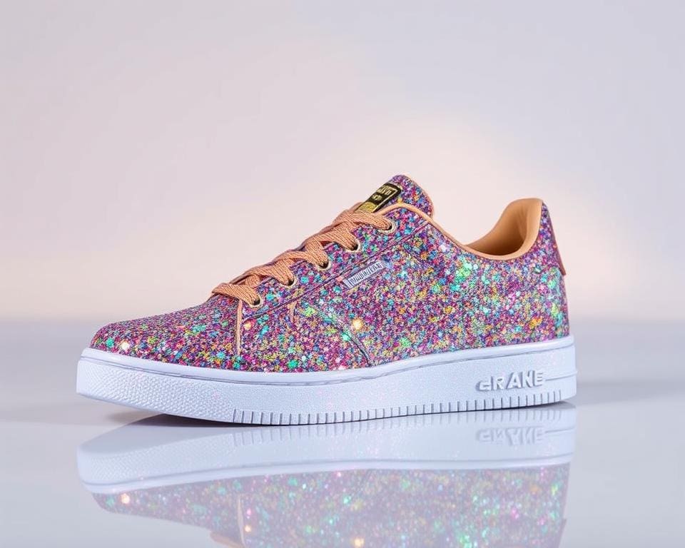 Glitzer Schuhe