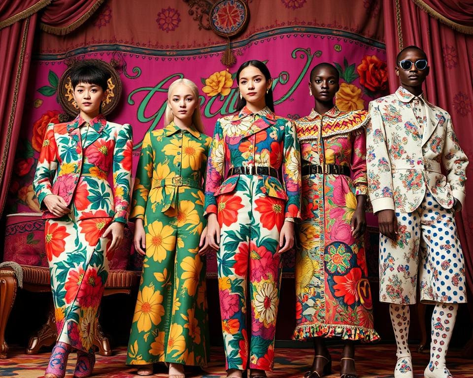 Gucci: Exzentrische Prints, die die Mode prägen