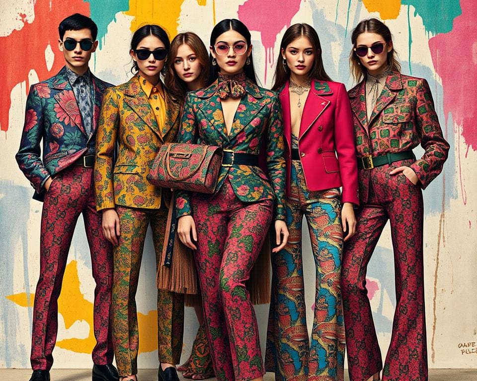 Gucci Prints kombinieren