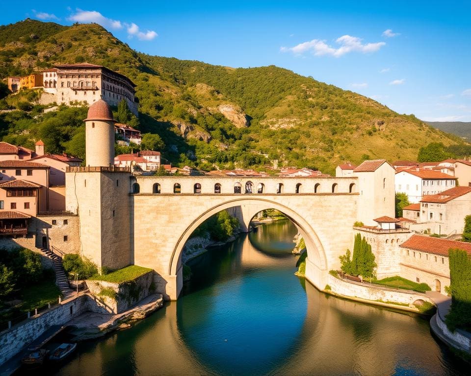 Historische Brücken in Mostar, Bosnien und Herzegowina