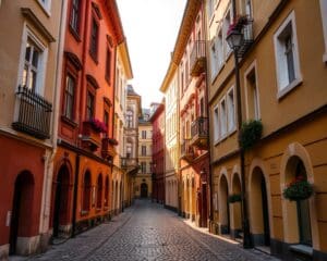 Historische Gassen in Vilnius, Litauen