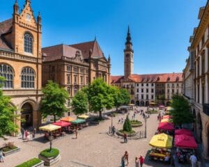 Historische Plätze in Cluj-Napoca, Rumänien