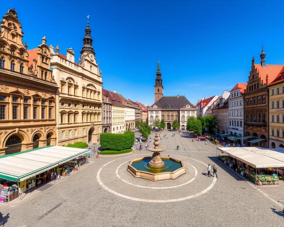 Historische Plätze in Pilsen, Tschechien