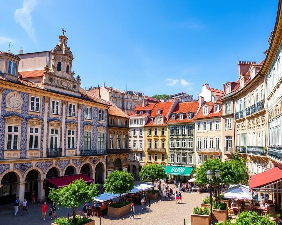 Historische Plätze in Porto