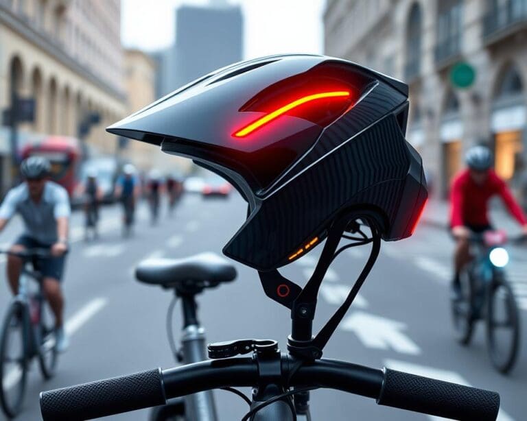 Intelligente Fahrradhelme mit Blinker