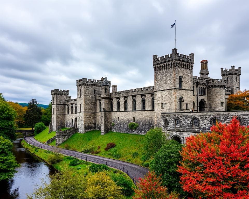 Kilkenny Castle, mittelalterliche Architektur in Kilkenny