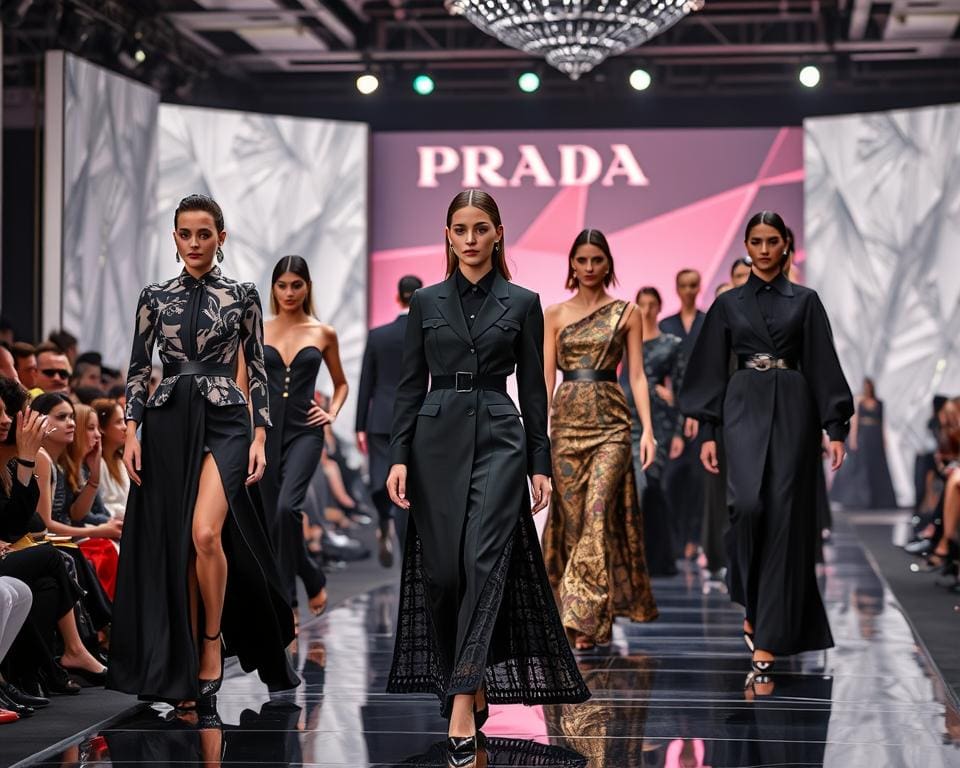 Luxusmode von Prada