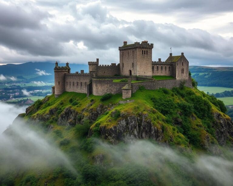 Mittelalterliche Burgen in Stirling, Schottland