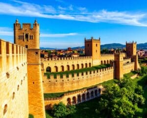 Mittelalterliche Mauern in Ávila, Spanien