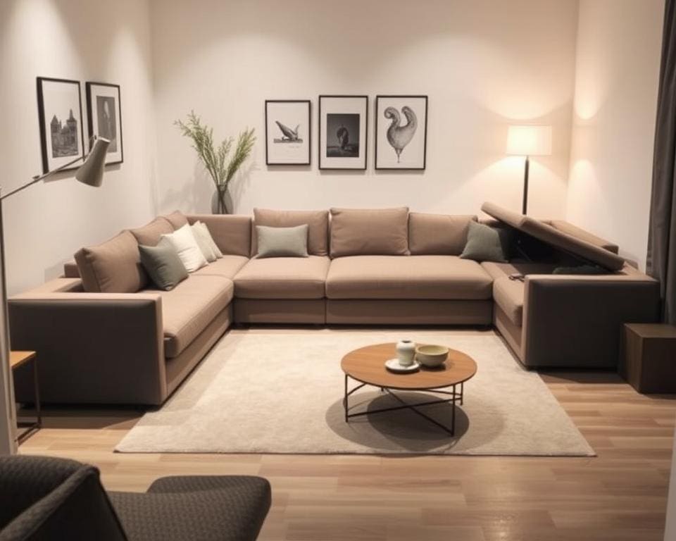 Multifunktionale Sofas von BoConcept: Perfekte Lösungen für kleine Räume