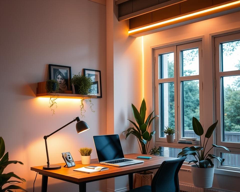 Perfekte Beleuchtungsideen für dein Home-Office