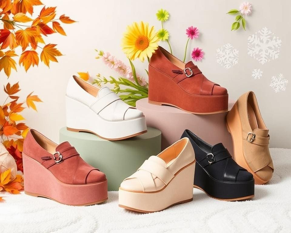 Plateau-Schuhe