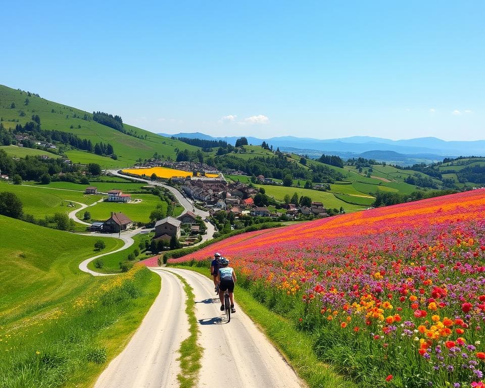 Radwege durch malerische Landschaften in Europa