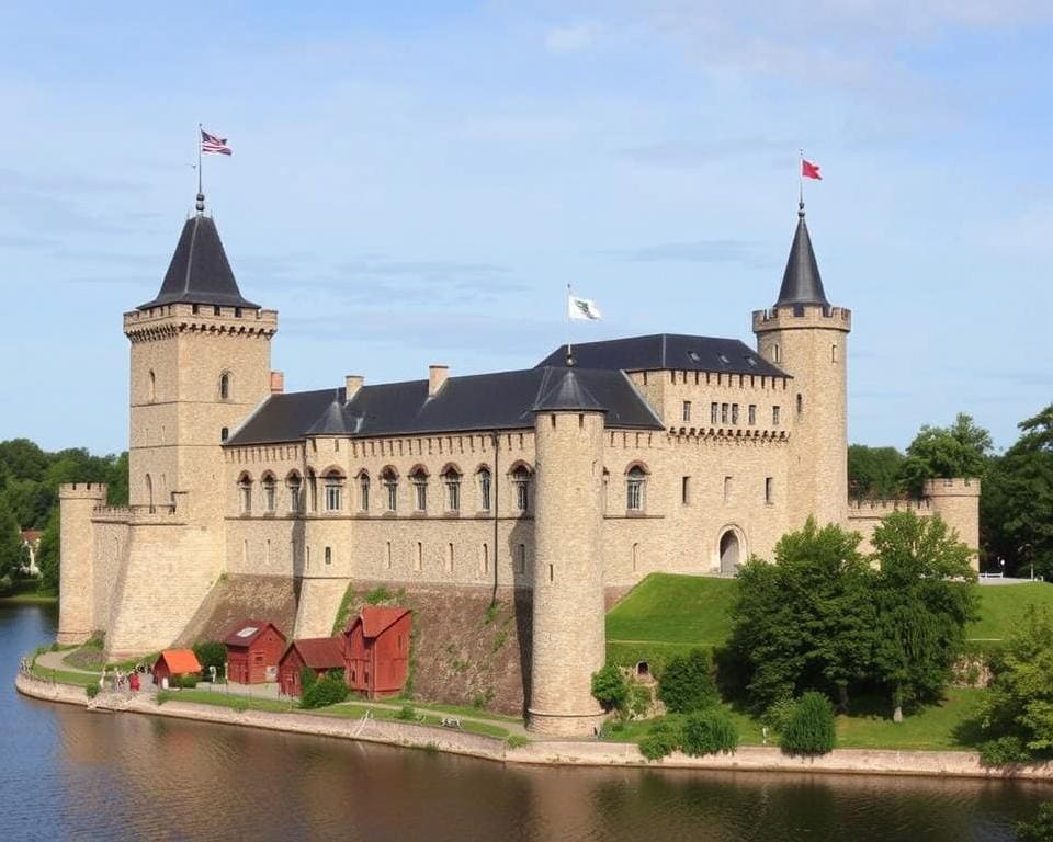 Turun linna, eine architektonische Festung in Turku, Finnland