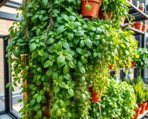 Vertikale Kräutergärten: Frische Aromen direkt vor der Tür