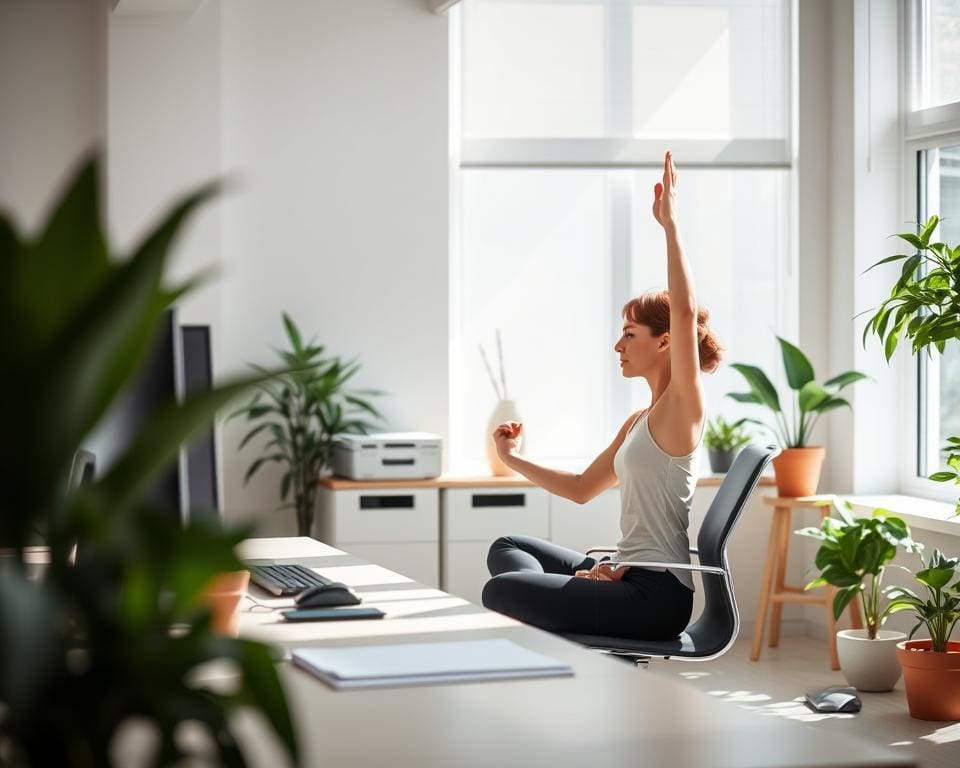 Yoga für Entspannung am Arbeitsplatz