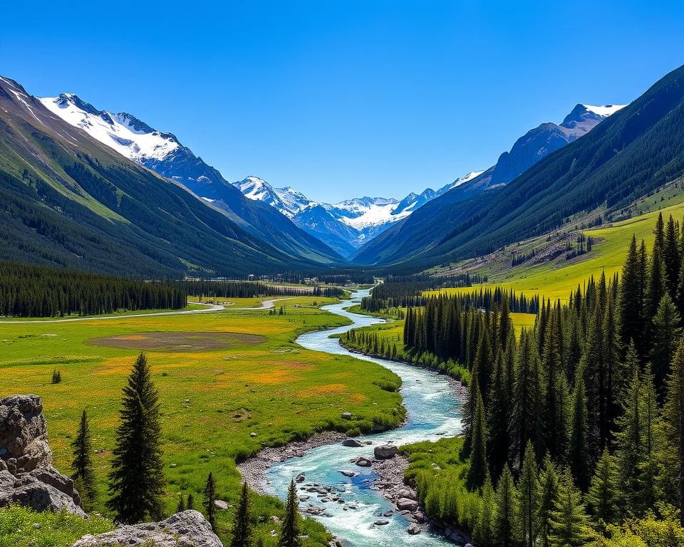 unberührte Landschaften im Kootenay-Nationalpark