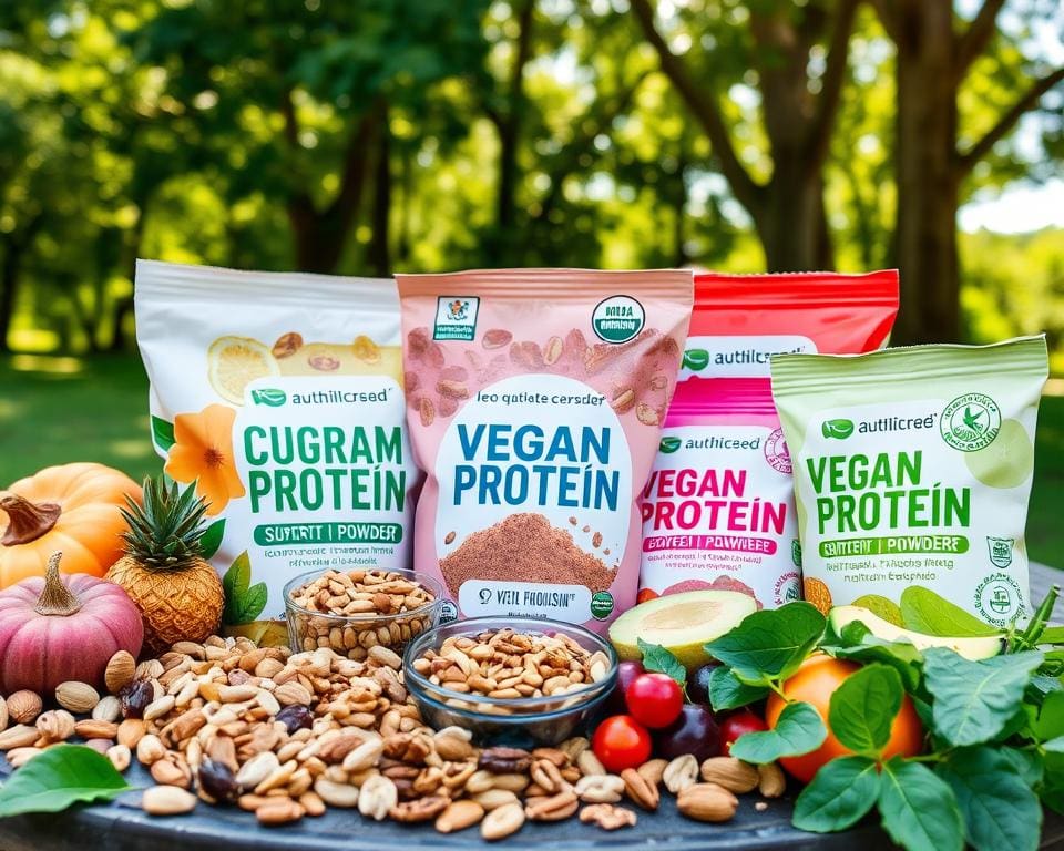 vegane Proteinpräparate für Sportler