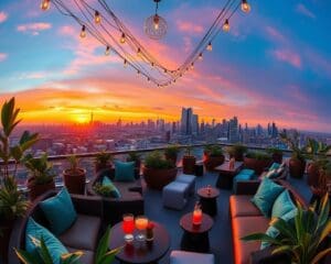 Die besten Rooftop-Spots für den Sundowner