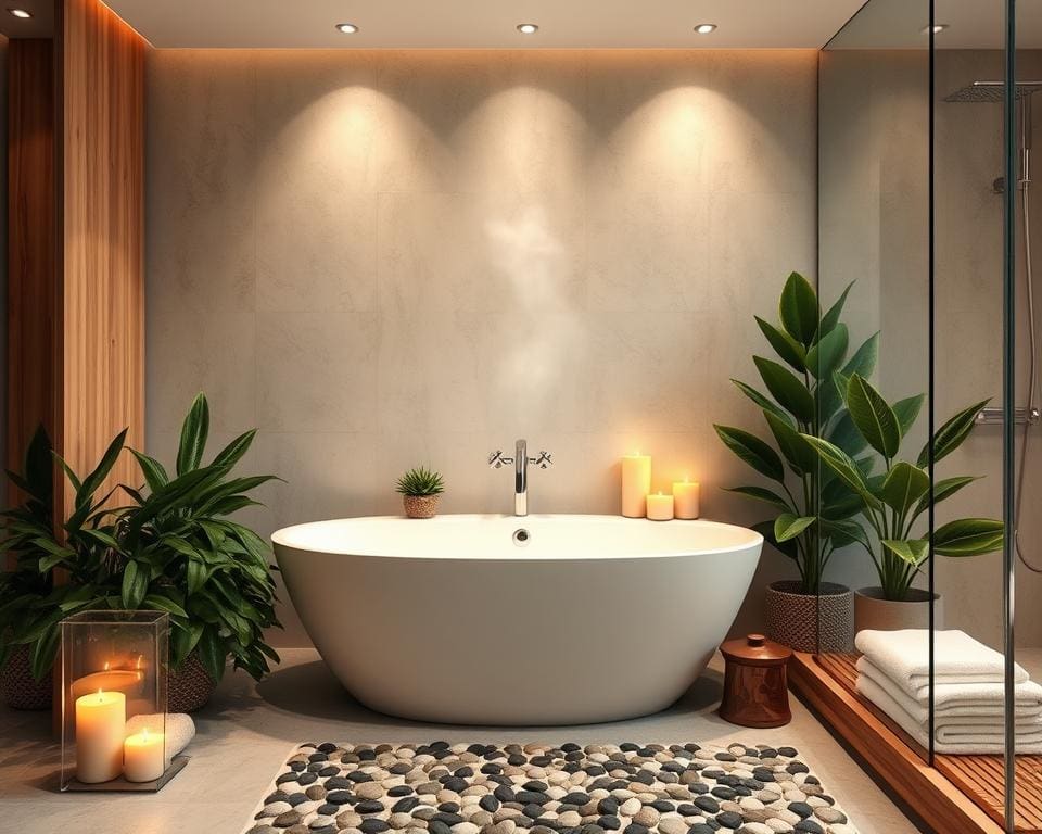 Home Spa Ideen im Badezimmer