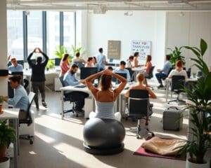 Tipps für mehr Bewegung im stressigen Büroalltag