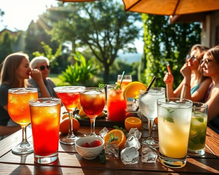 Die besten Drinks für heiße Sommertage