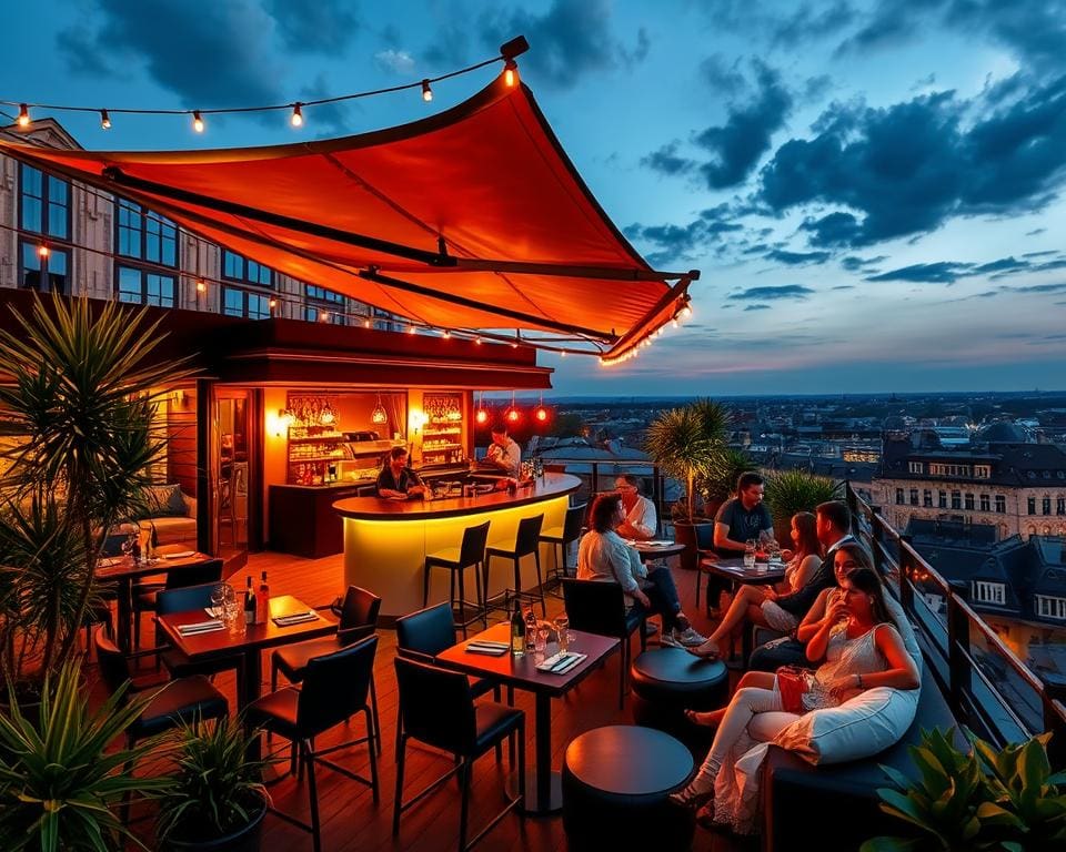 Die schönsten Rooftop-Bars für Sommerabende