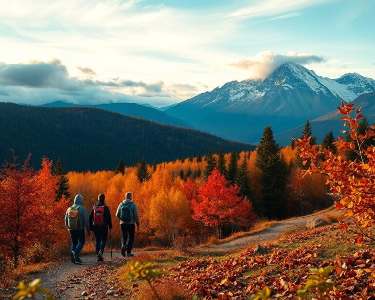 Die schönsten Wanderwege für Herbstspaziergänge