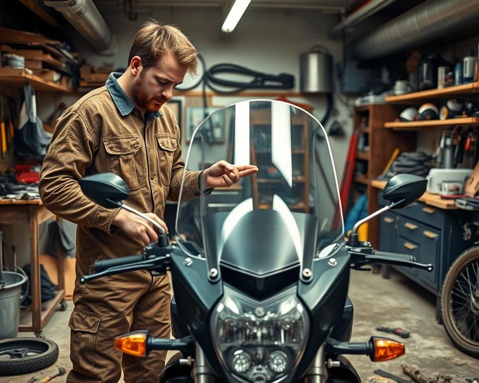 Motorrad-Windschild nachrüsten: DIY oder Werkstatt?