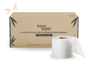 Klopapier Bambus Toilettenpapier BamBam