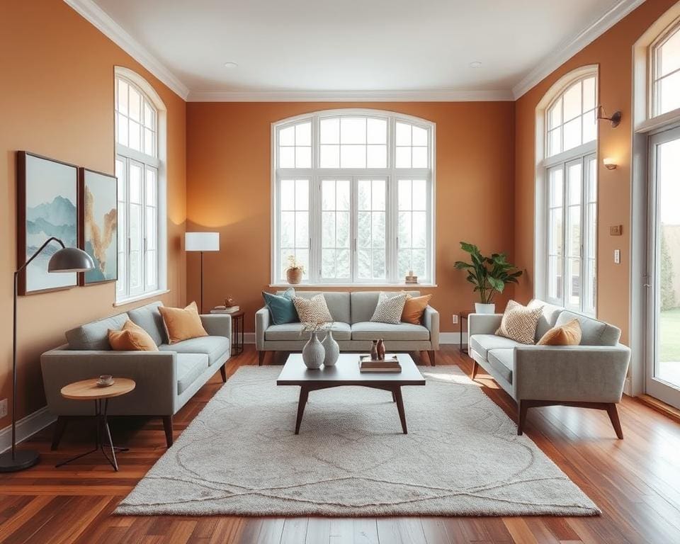 Wie bringst du ein Farbschema in die ganze Wohnung?