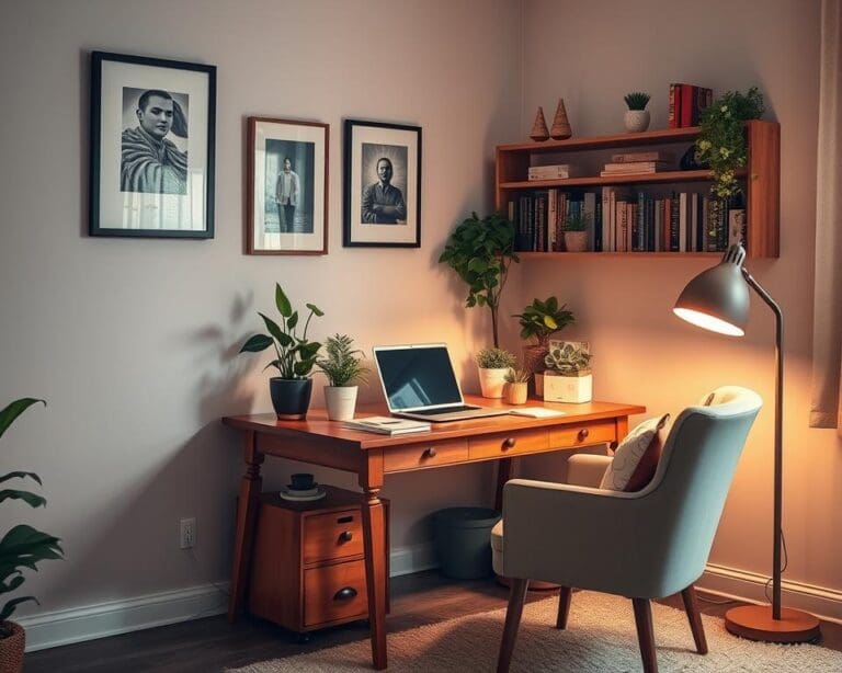 Wie gestaltest du eine wohnliche Büro-Ecke?