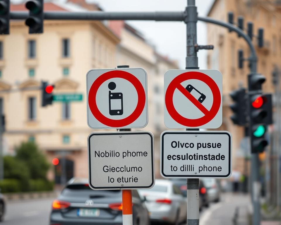 Gesetzliche Regelung Handy am Steuer Italien
