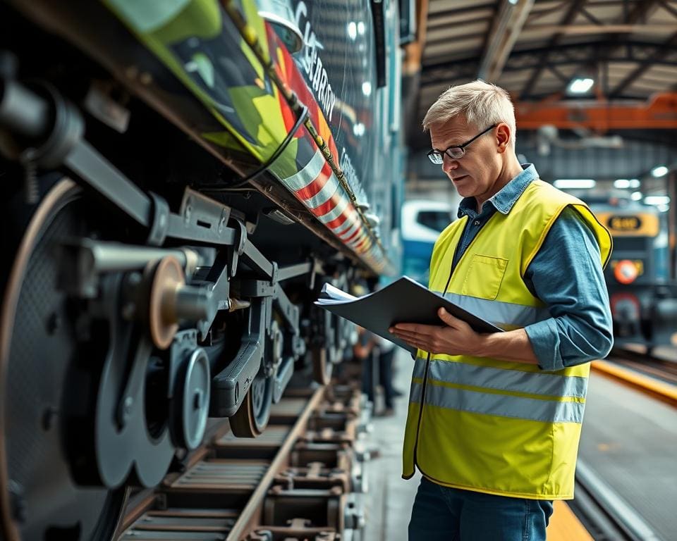 Was prüft ein Qualitätsprüfer in der Bahntechnik?