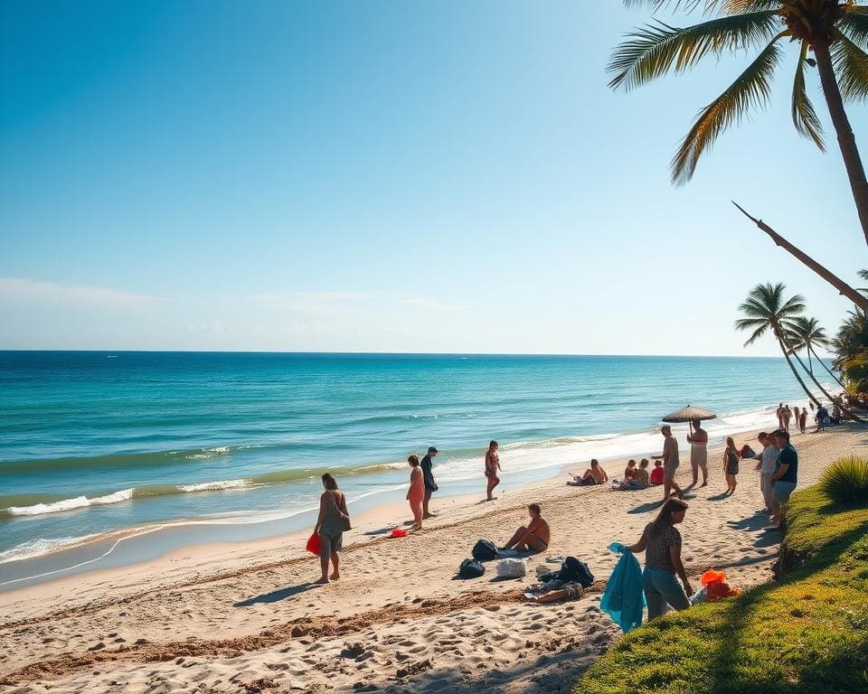 umweltfreundliches Verhalten am Strand