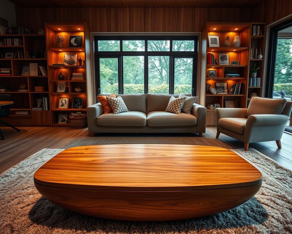 Holz als Gestaltungselement im Wohnbereich