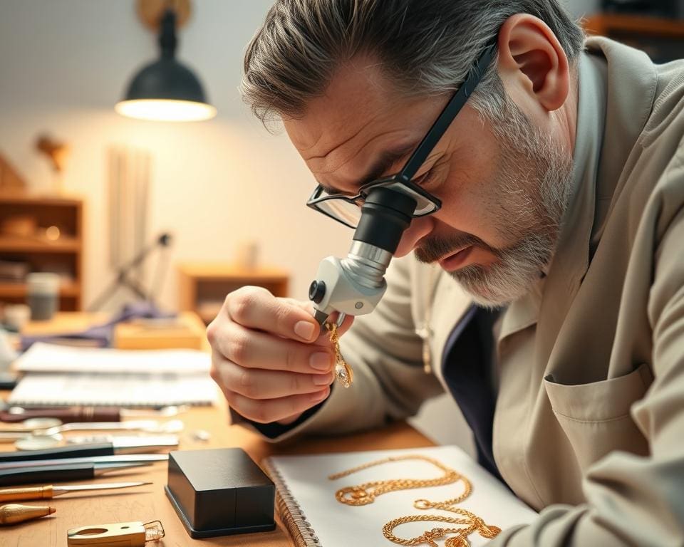 Messungen in der Schmuckbewertung
