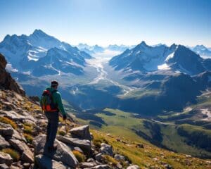 Bergsteigen in den Schweizer Alpen