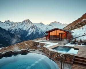 Wie geniesse ich Wellness mit Bergblick?