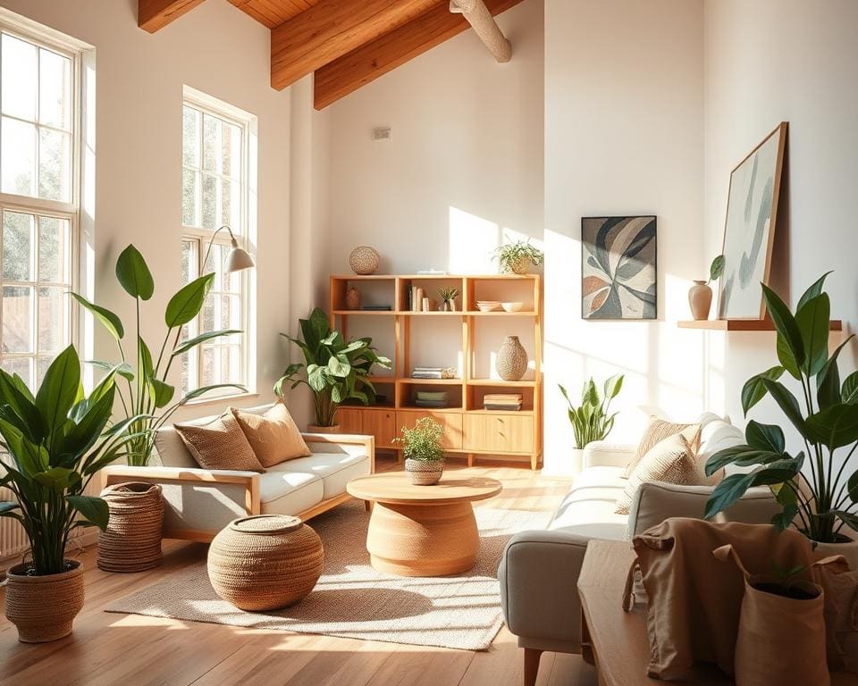 Wie gestalte ich ein nachhaltiges Interieur?