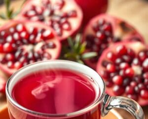 Wie gesund ist Granatapfeltee?