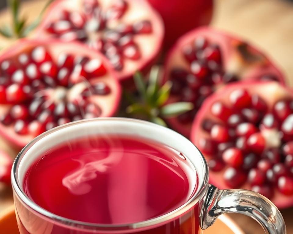 Wie gesund ist Granatapfeltee?