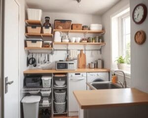 Welche Aufbewahrung hilft in kleinen Küchen?