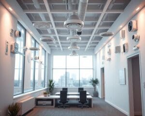 Welche Sensoren steuern smarte Gebaeude?