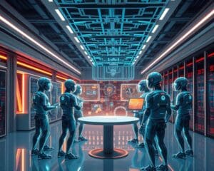 Wie arbeiten kuenstliche Intelligenzen zusammen?