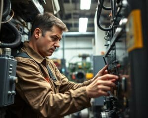 Wie arbeitet ein Techniker im industriellen Service?