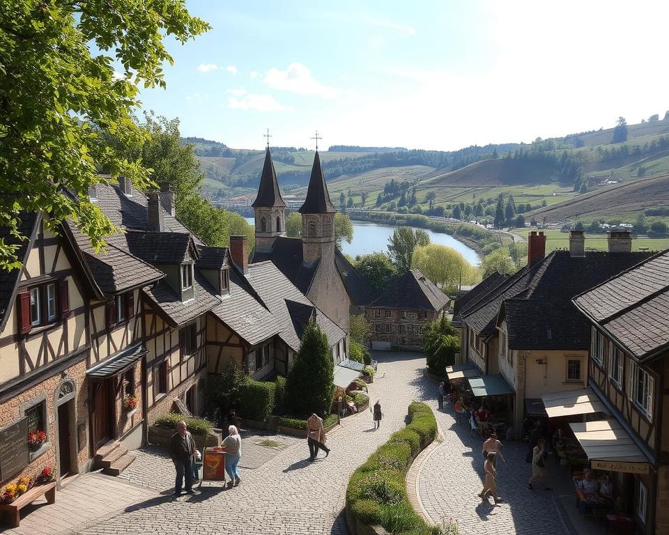 Wie entdeckst du kleine historische Ortschaften?